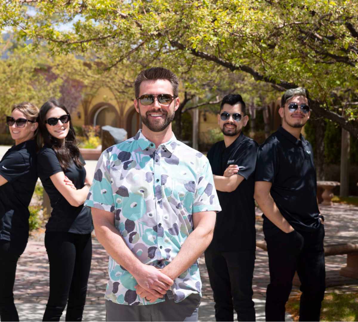 Dr. Andrew J. Leland and his team